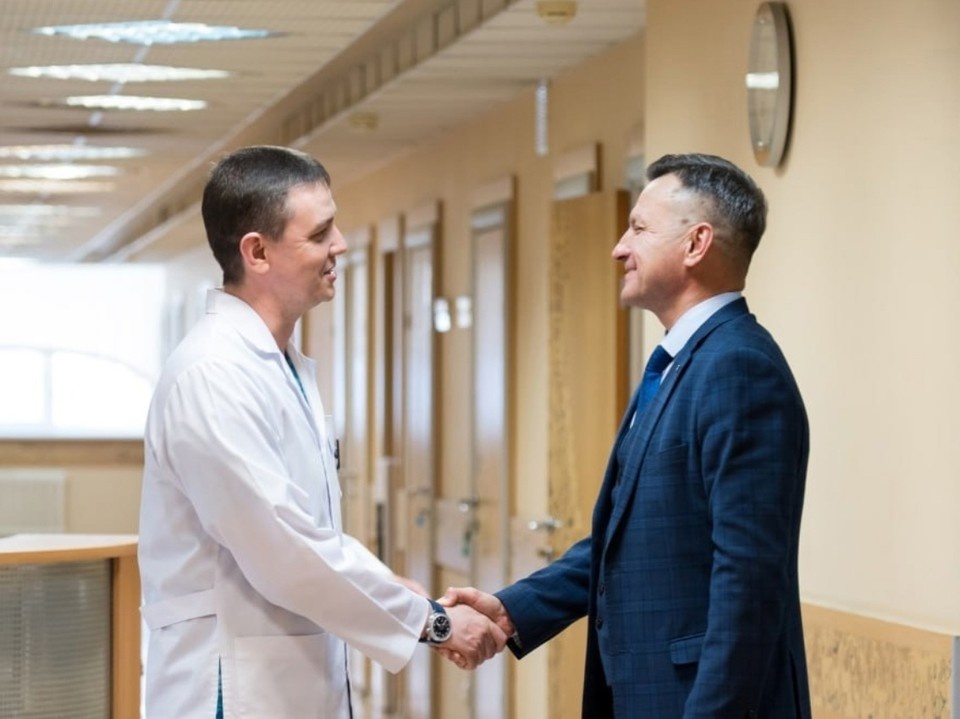    Пациент благодарен врачам за лечение. Фото: СамГМУ