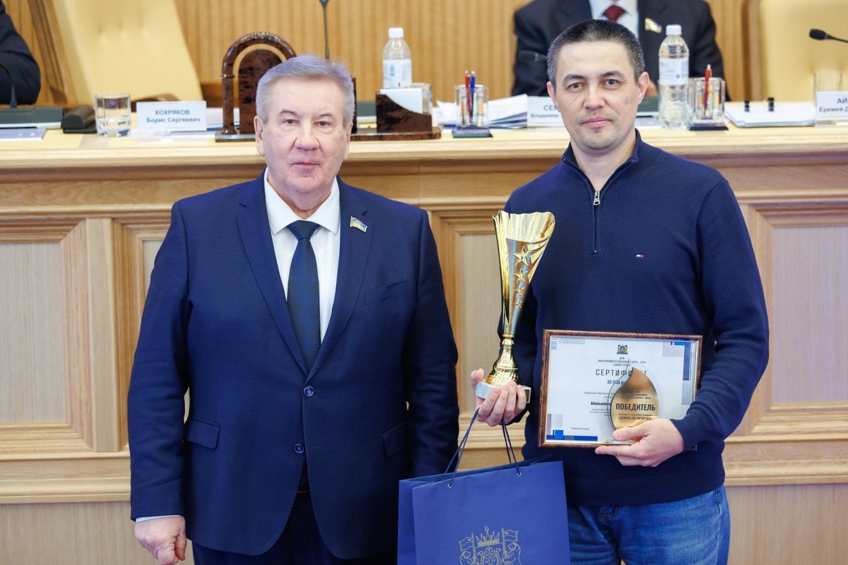    Одним из победителей творческого конкурса «Думать по-югорски» стал журналист «Новостей Югры»