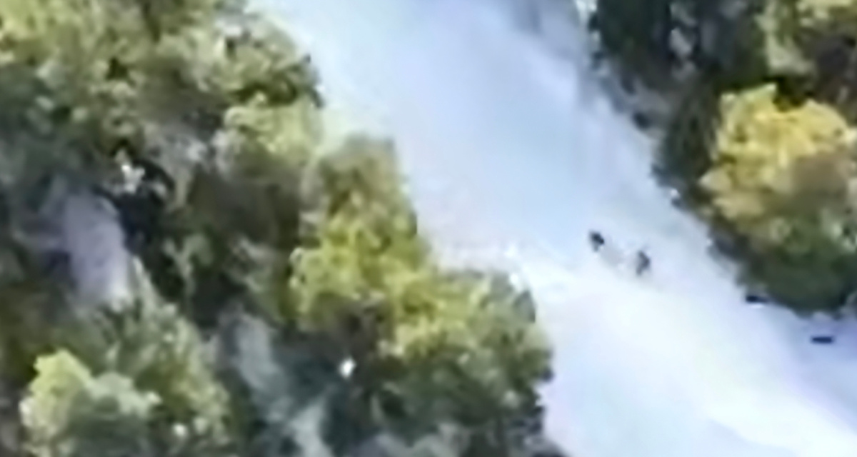 Падение Серохвостова с высоты птичьего полёта... Ой, извините, это вид с такой высоты 😂