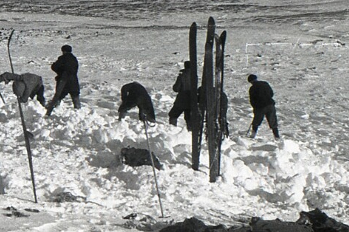 Раскоп палатки и вокруг. Из открытого доступа.