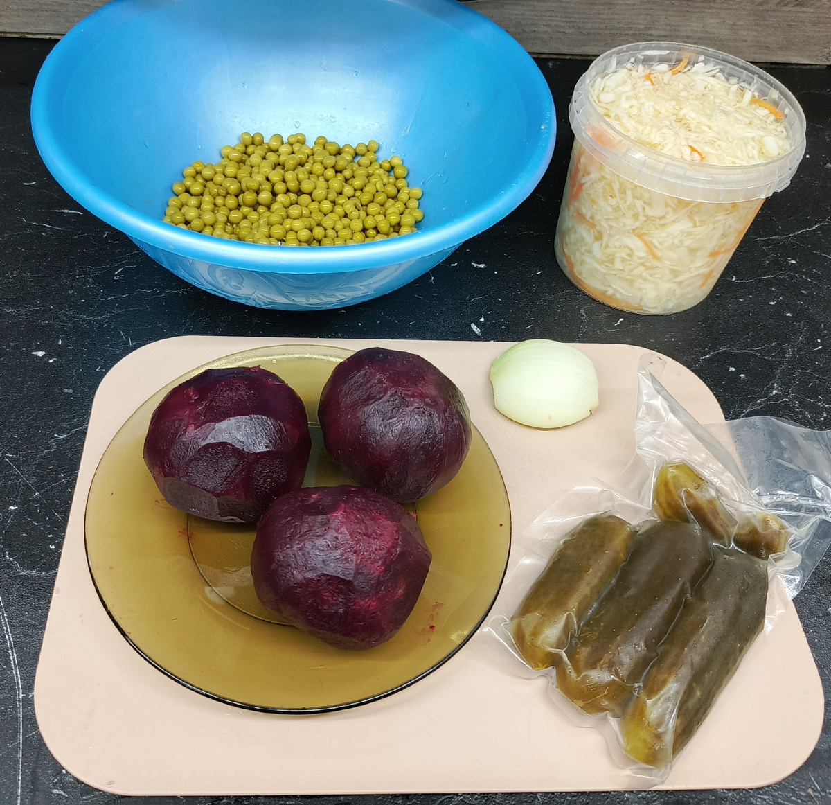 Вот такой набор продуктов) 