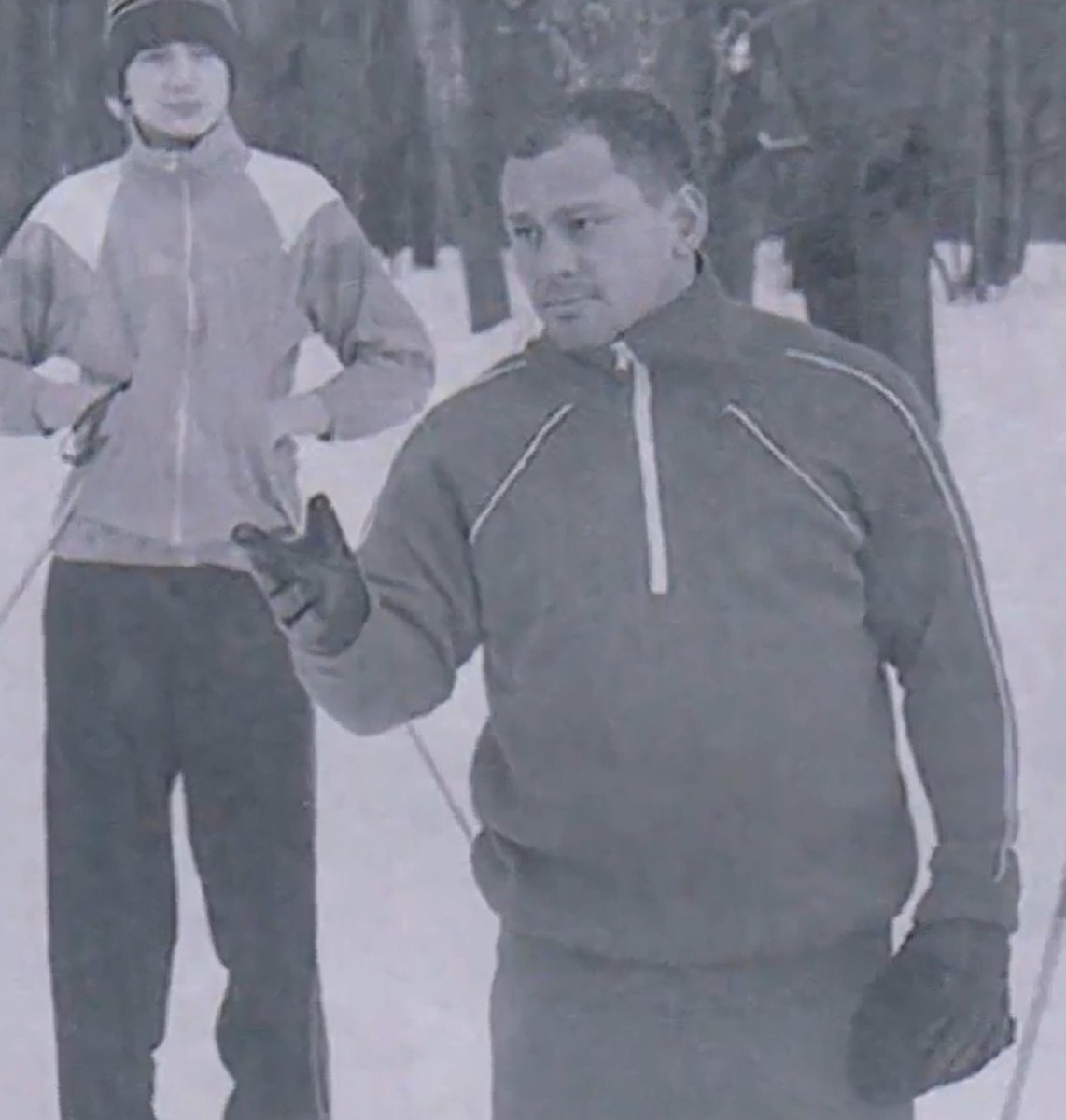 Дмитрий Дёмин справа. Фото из интернета.