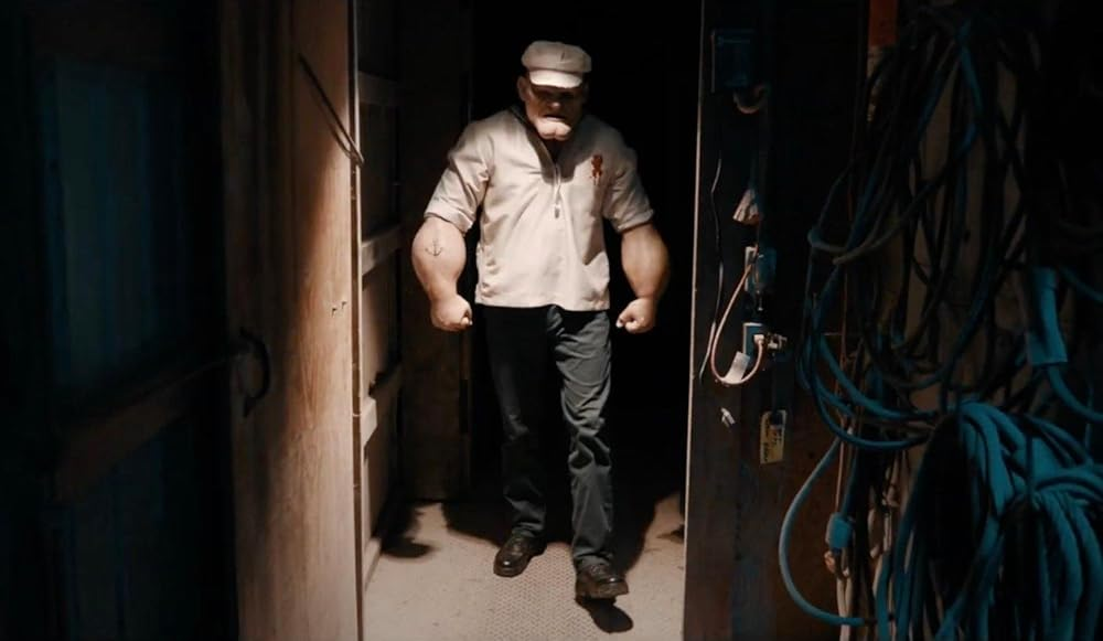 Кадр из фильма «Popeye the Slayer Man». Режиссер: Роберт Майкл Райан. Производство: Millman Productions, Otsego Media, Ron Lee Productions, Salem House Films. Прокат: World Pictures