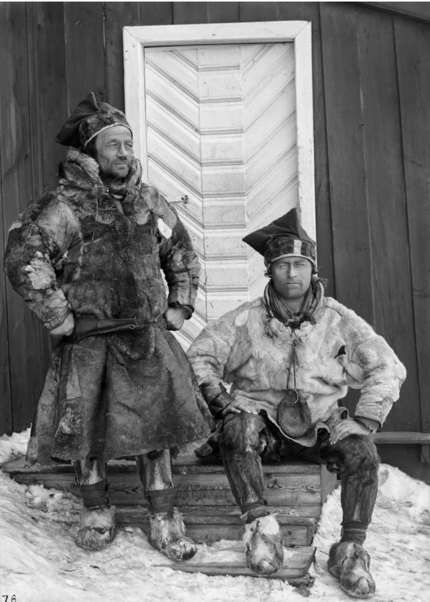 Историческое фото саамов