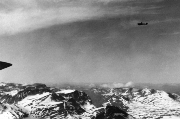 Немецкий самолет-разведчик 