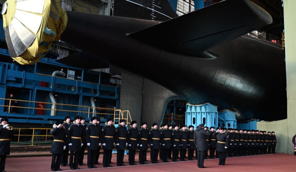     Спуск крейсера «Пермь». Источник: kremlin.ru Автор фото: Пресс-служба Президента РФ.