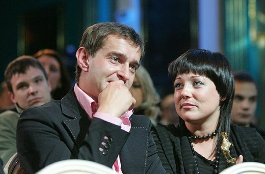 Константин Хабенский с первой женой Анастасией