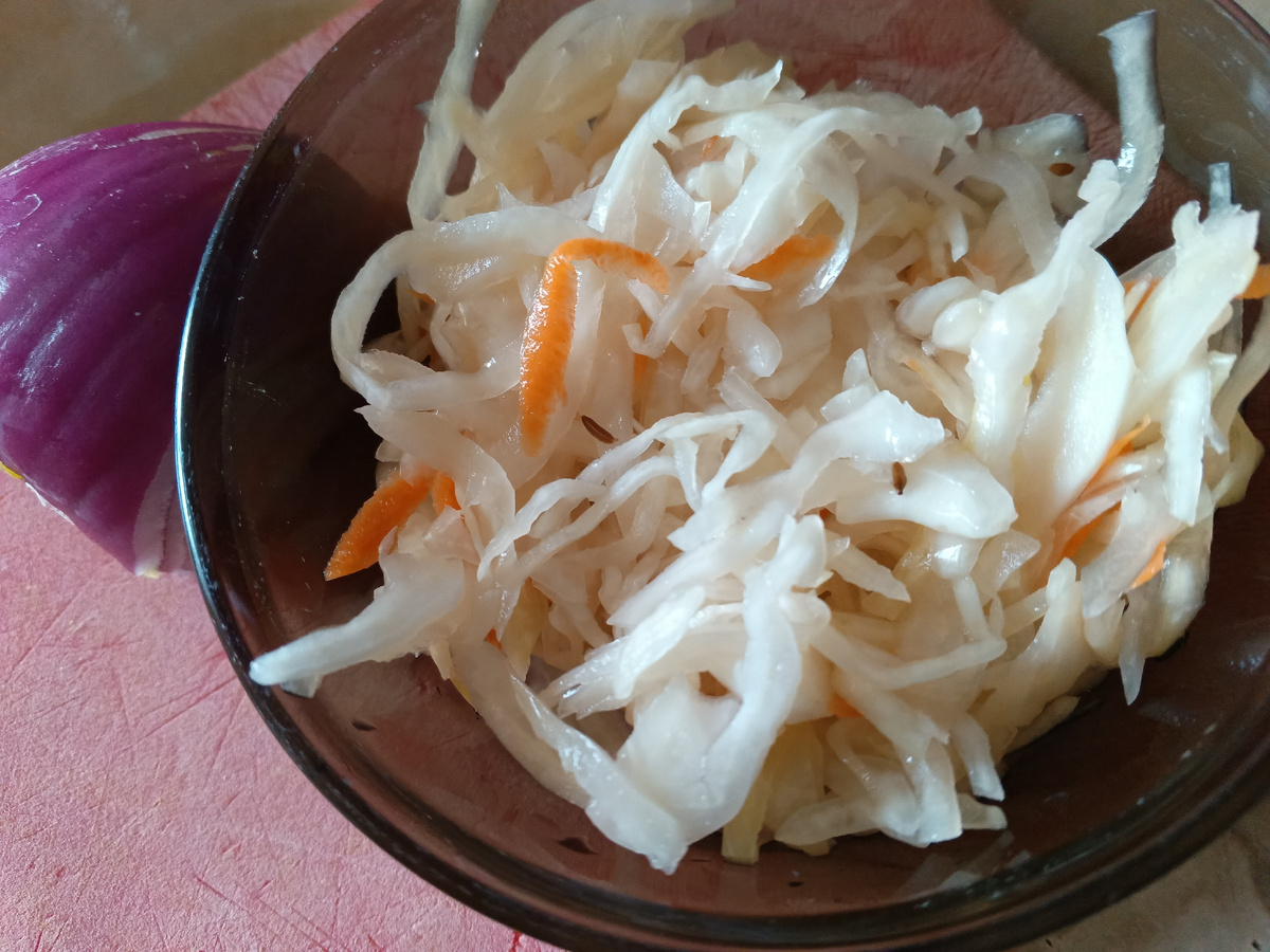 фото автора:капусты квашеная собственное приготовление