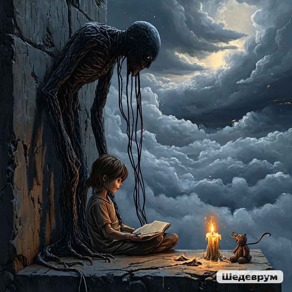 Доверия к чужим не было совсем. Никто же не знает, как на самом деле выглядит тот Бабай.