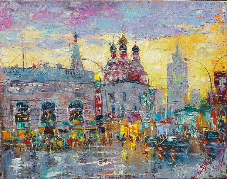 Живопись. Юнис Еникеев, "Таганка" 