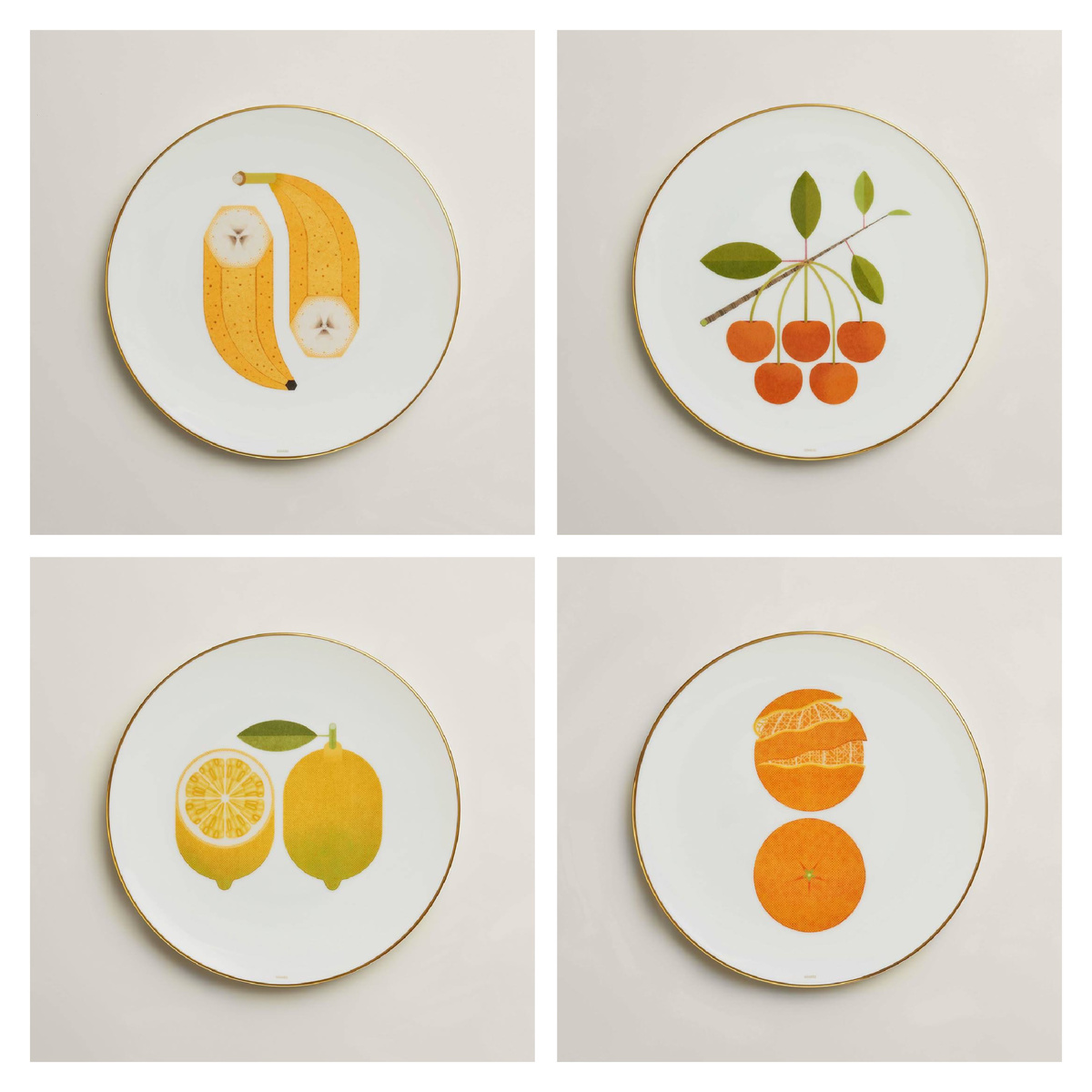 Hermès и Рё Такемаса представили коллекцию посуды KAORUMI с фруктовыми мотивами  
