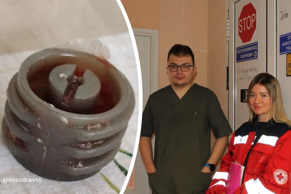    Реаниматологи успели вернуть к жизни малыша с пластиковой шайбой в горле