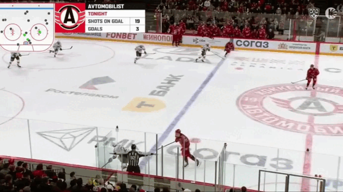    Анимация: трансляция на сайте khl.ru