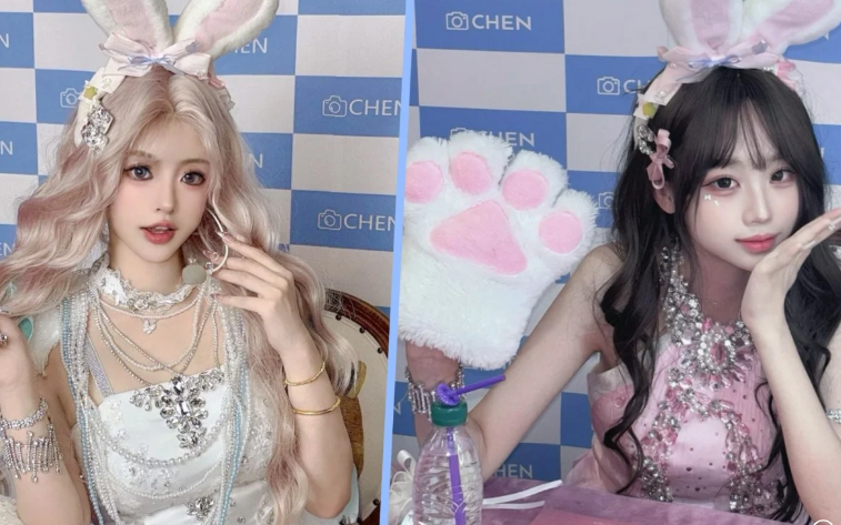 Наряды невероятно красивые, а вот лица - фильтры и больше ничего