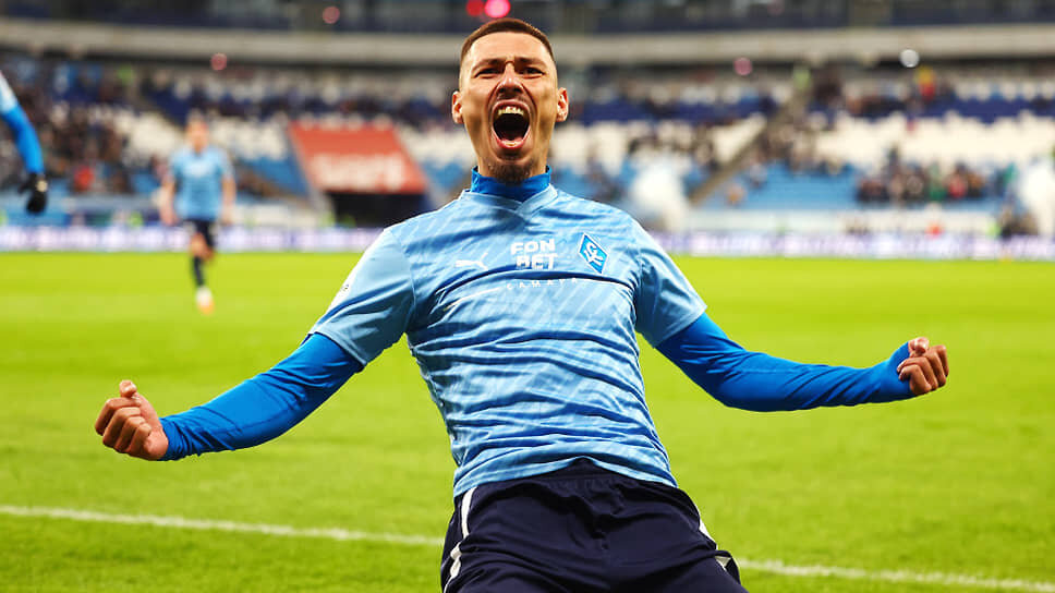 Хорватский защитник «Крыльев Советов» Алоис Ороз, открывший счет в матче против «Локомотива».📷Фото: ПФК «Крылья Советов»