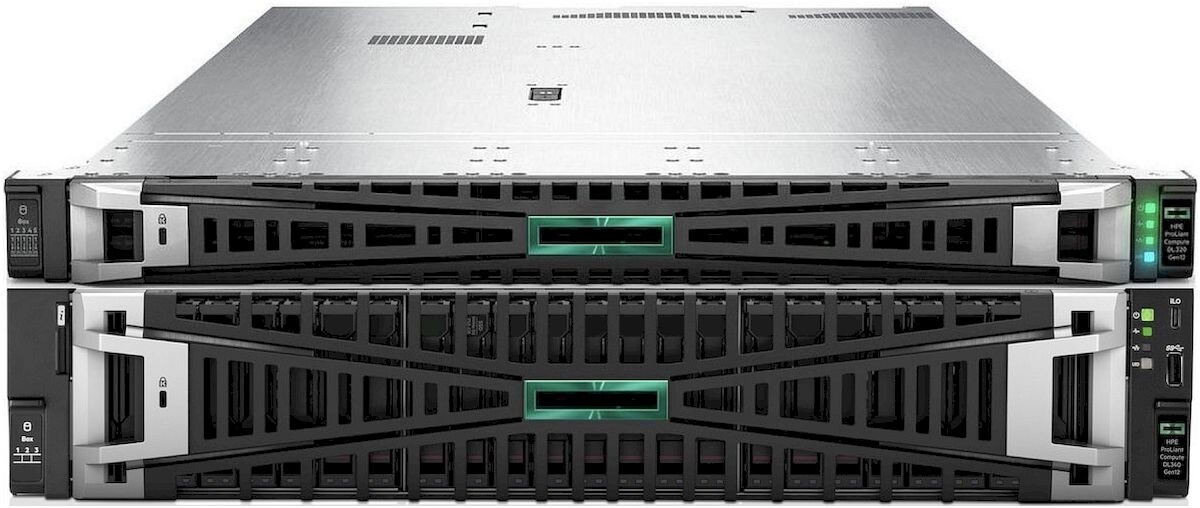 Серверы HPE ProLiant DL320, DL340 Gen12