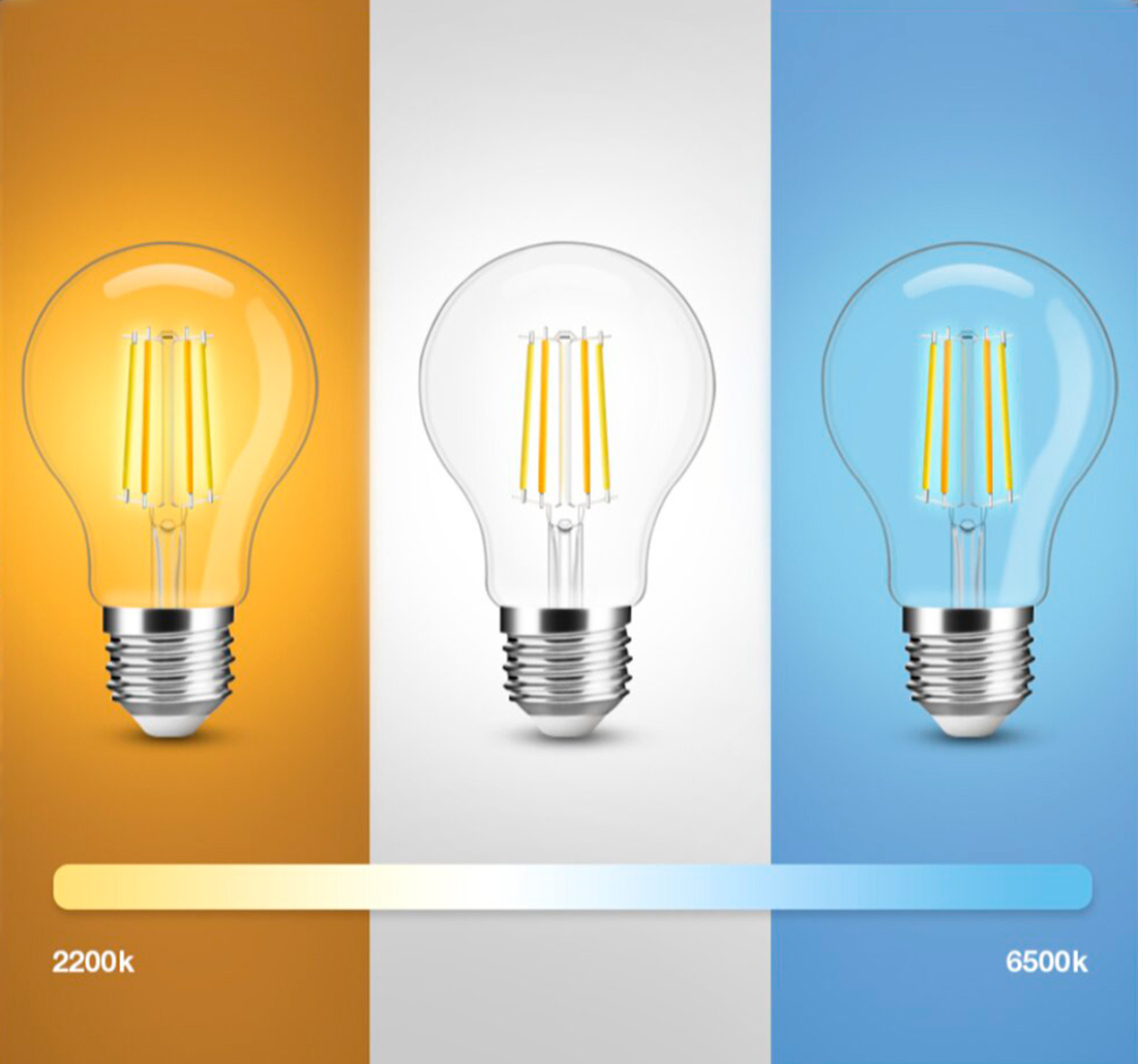 Умные лампочки с изменяемым спектром LED CW