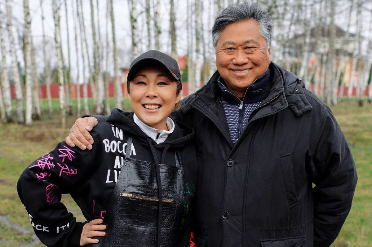 Анита Цой с мужем. Фото: соцсети