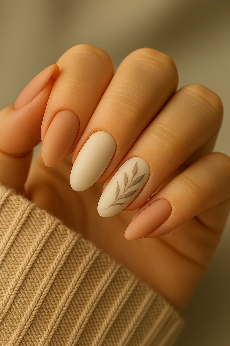 Листья на нюдовой базе