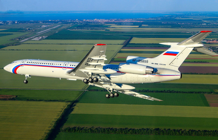 Пассажирский самолёт Ту-154М./ Фото: russianplanes.net