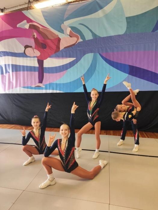 Псковичи стали призёрами международных соревнований по спортивной аэробике
Фото: спортшкола «Гармония»