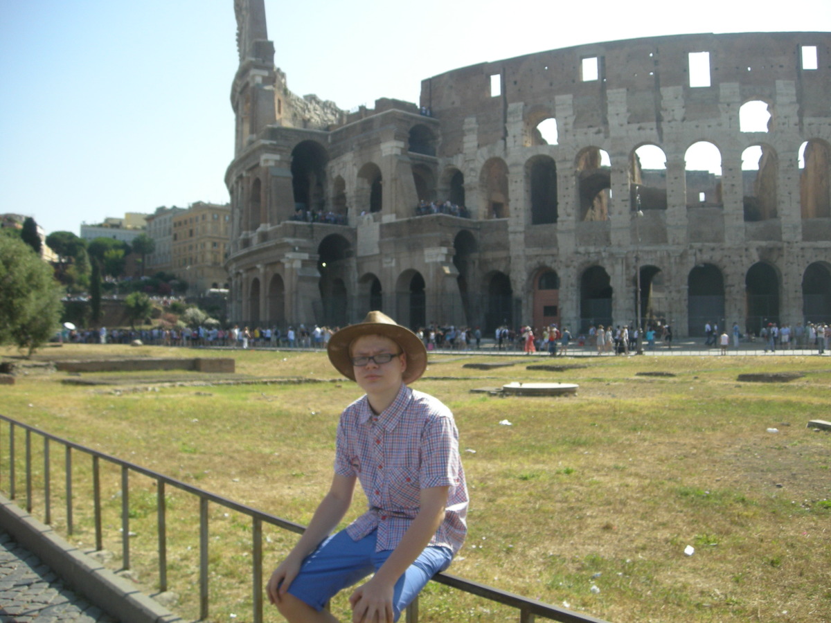 Проезжаем Рим