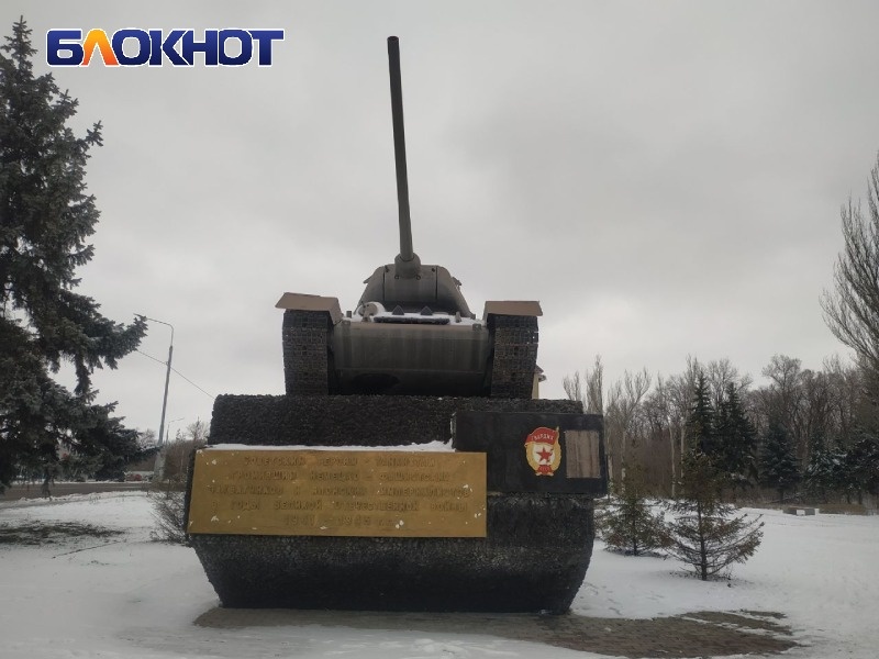 Т-34 в Луганске | Фото: «Блокнот Луганск»