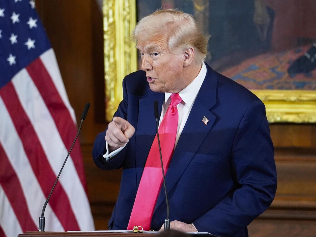    Президент США Дональд Трамп© AP Photo / J. Scott Applewhite