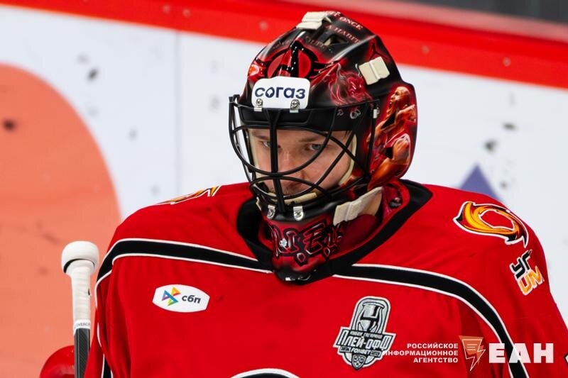    Фото Ирина Кинзабаева, ЕАН /Голкипер Евгений Аликин часто оставлял свою команду в игре