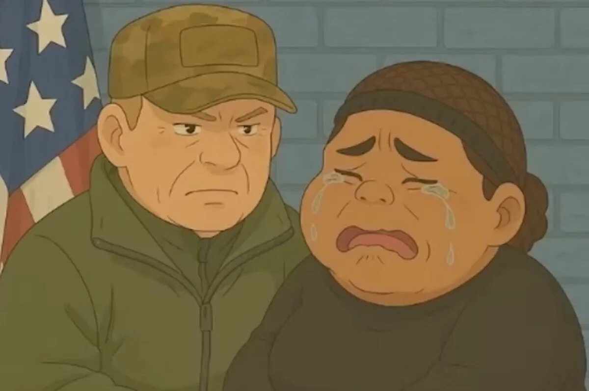    Белый дом опубликовал мем с плачущей наркоторговкой в стиле Ghibli