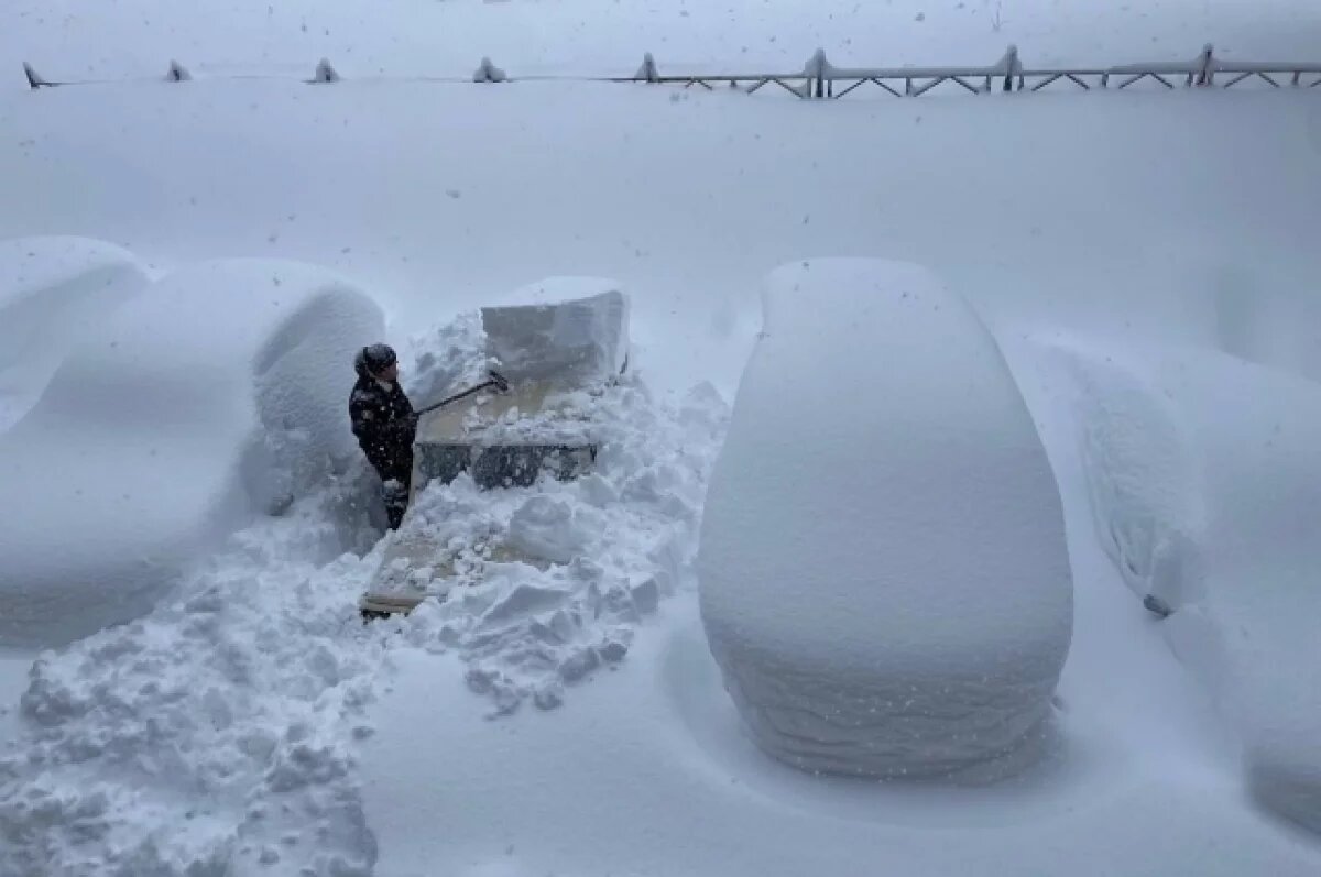    Сильный мокрый снег снова обрушится на Камчатку