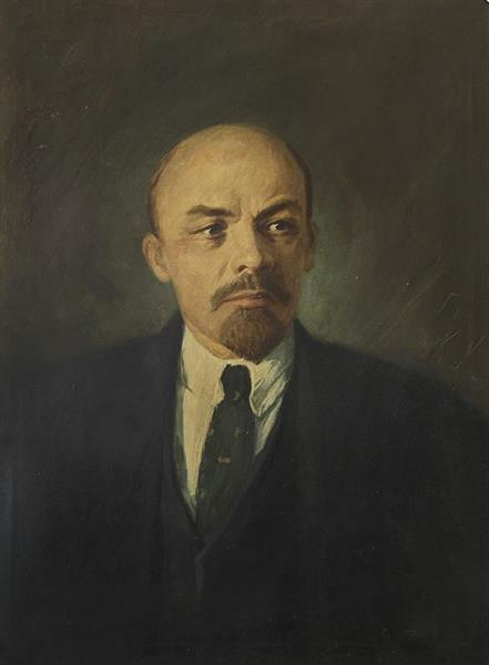 Бела Цене. Портрет В.И. Ленина