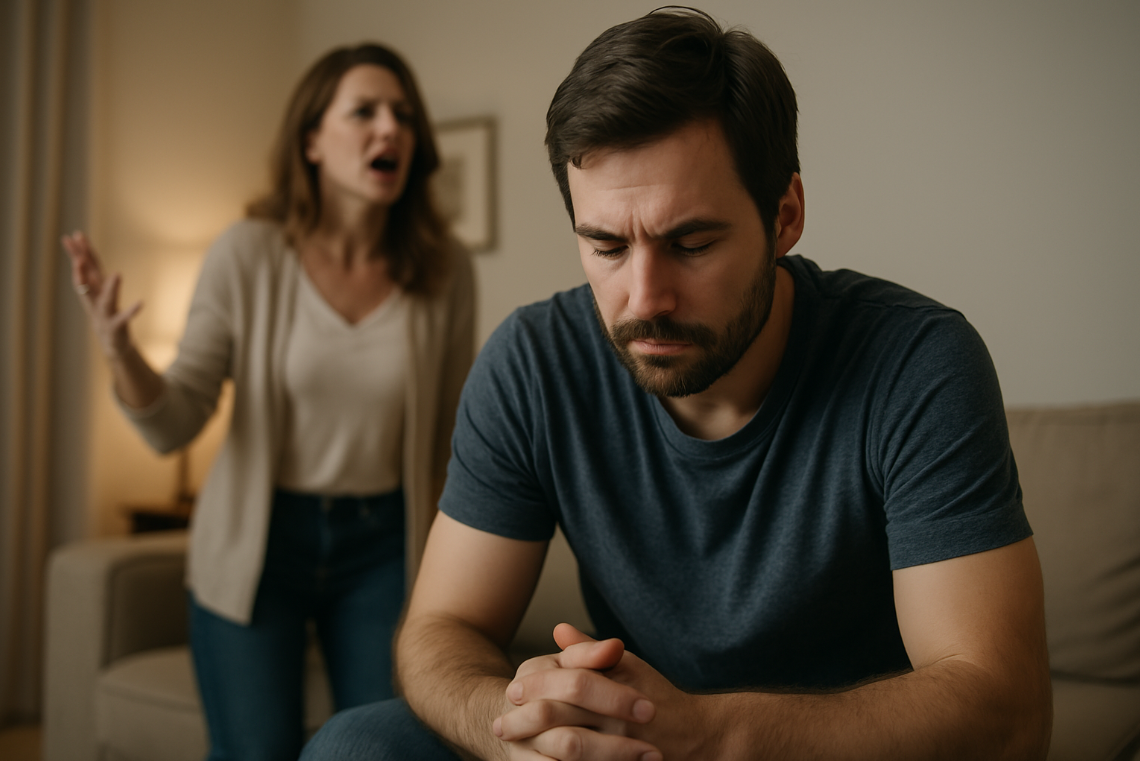 Когда жена ругается