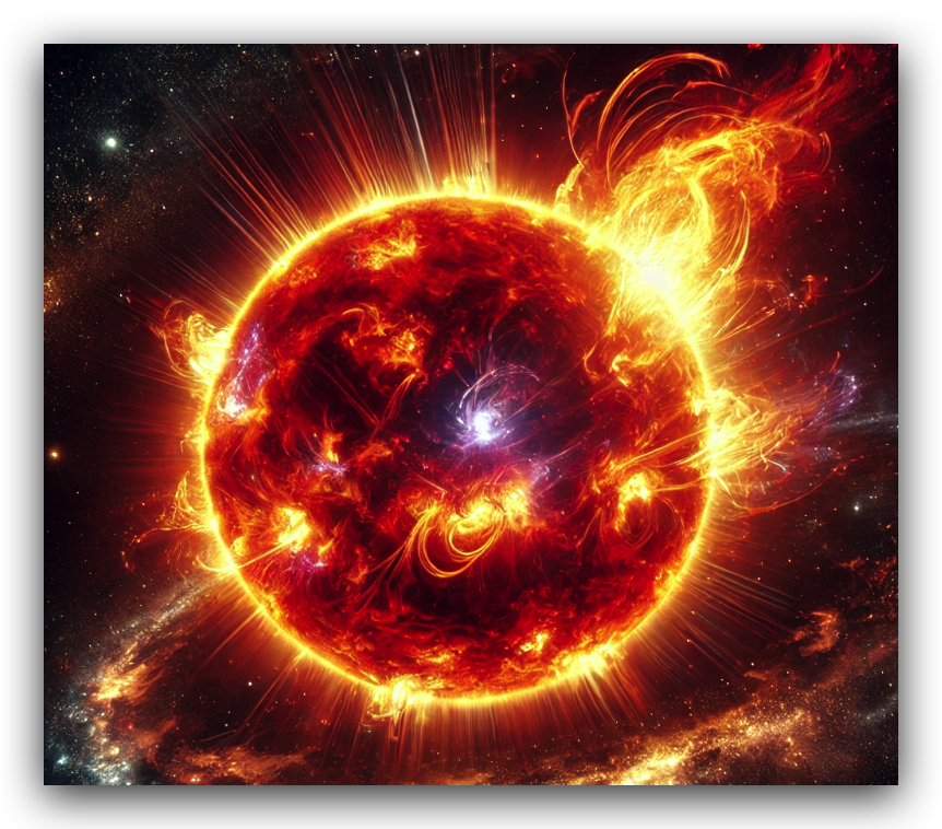 Вспышка на Солнце