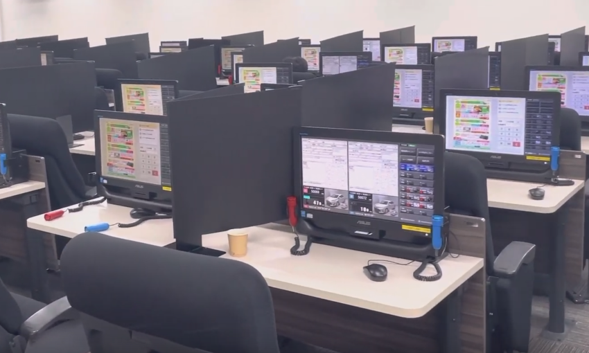 торговый зал аукциона TAA