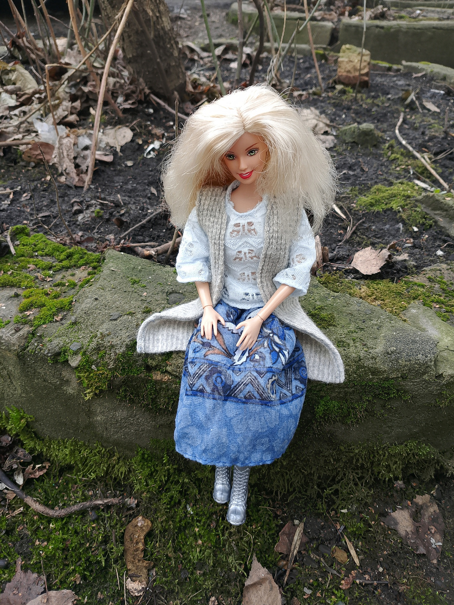 Красивый мох, причём свежий, не прошлогодний