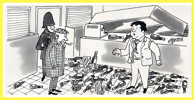 В винном магазине случилось ограбление 🍷