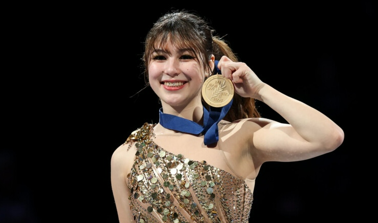 Алиса Лю - новая чемпионка мира по фигурному катанию. Фото: соцсети