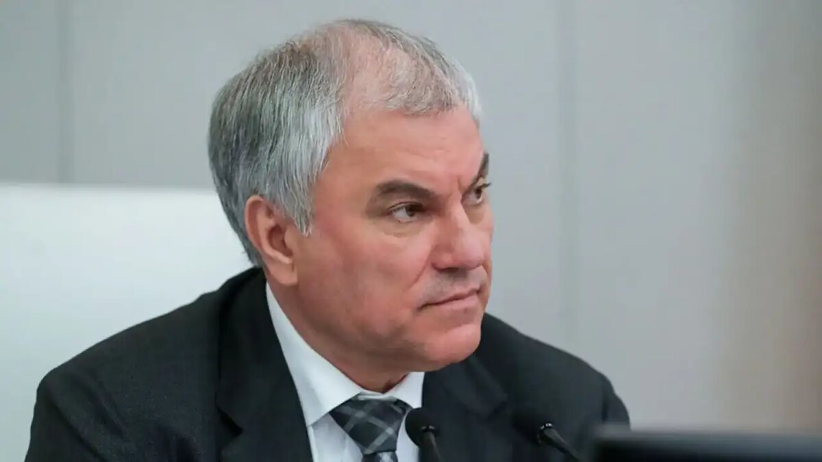    Спикер Госдумы Вячеслав Володин.
