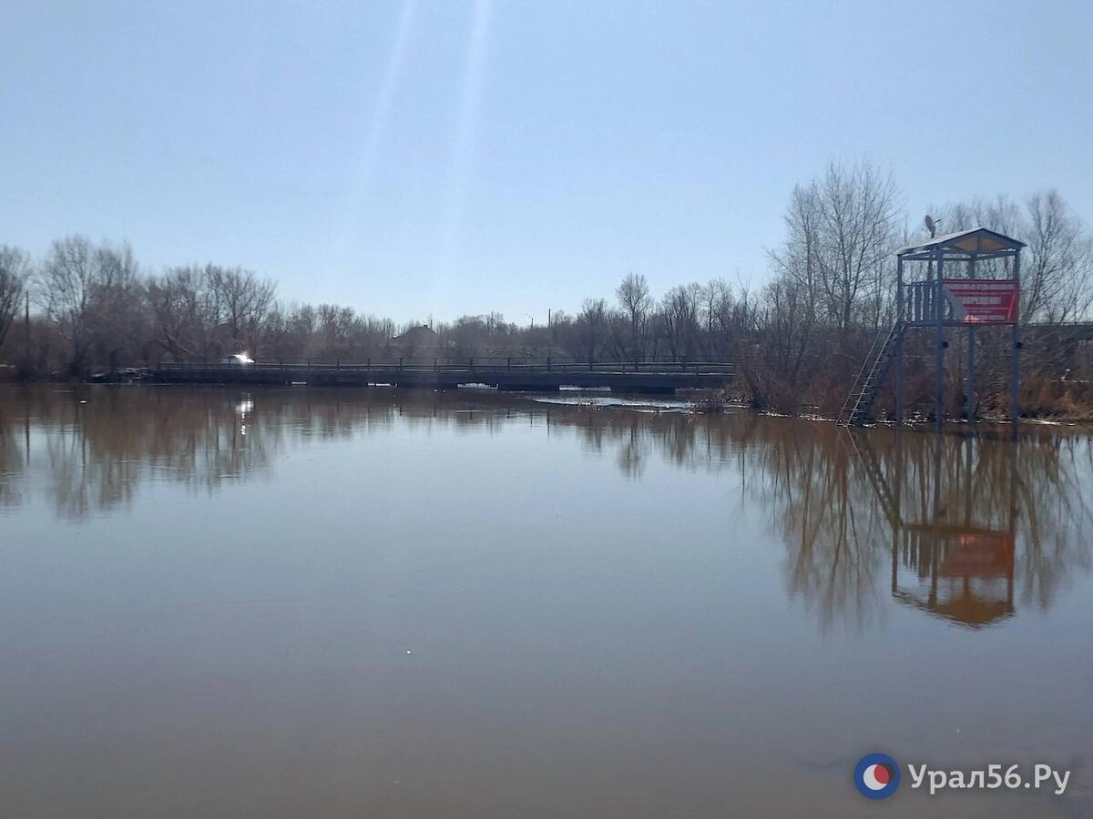    Уровень Урала вырос незначительно только в Оренбурге, в Орске снизился