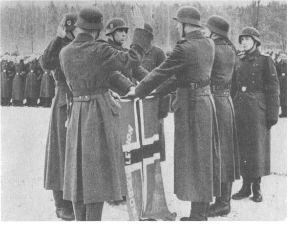 Присяга норвежского легиона. Из откртытых источников