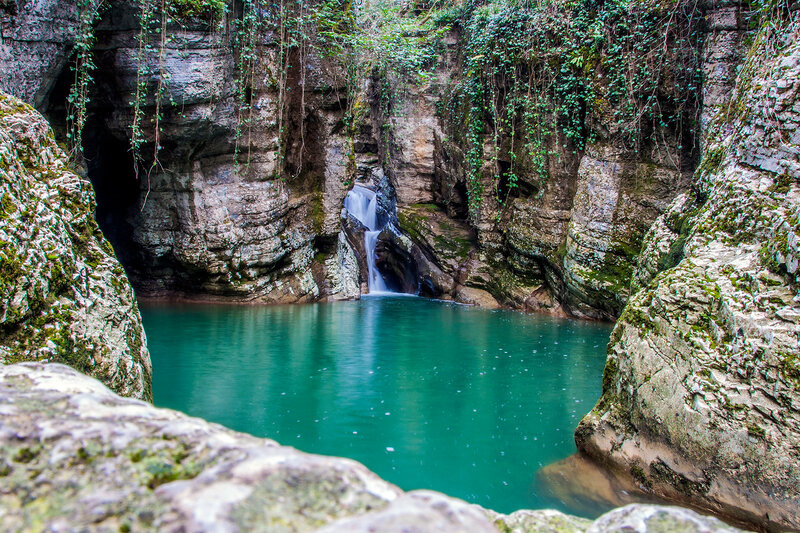 Чёртова купель. Нижний водопад. (фото из интернета)