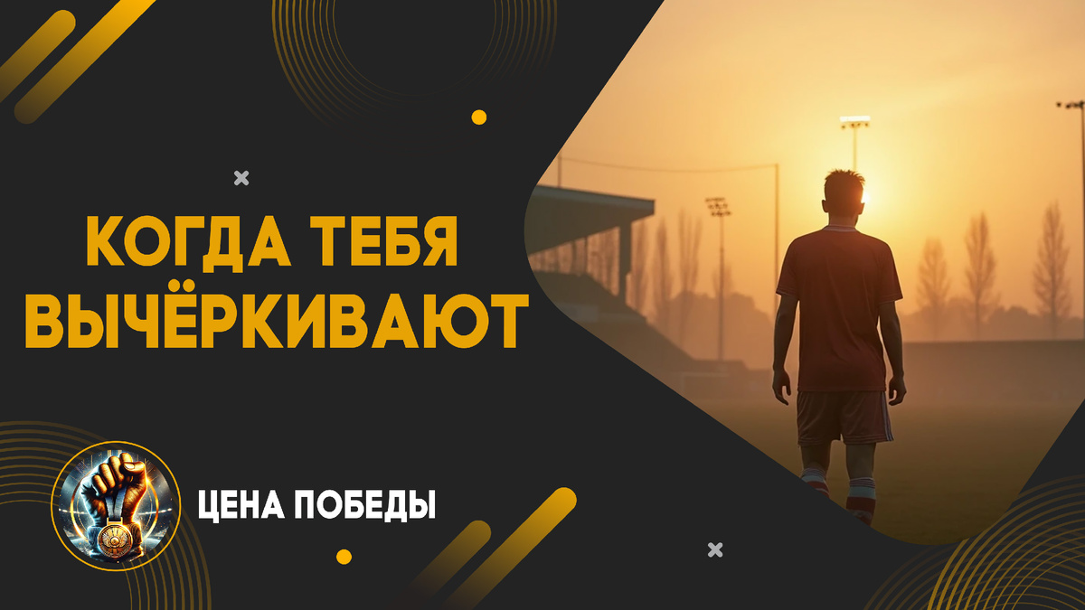 Год без формы. Ни команды. Ни надежды. Но он вышел на поле — не ради победы. Ради себя.