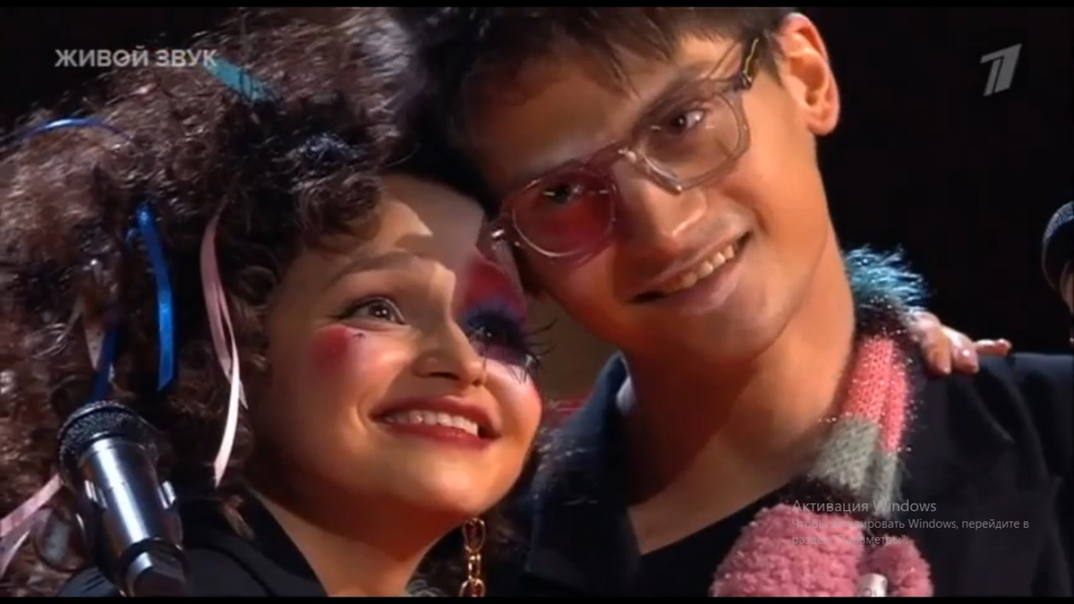 Кадр передачи. Фото автора. 