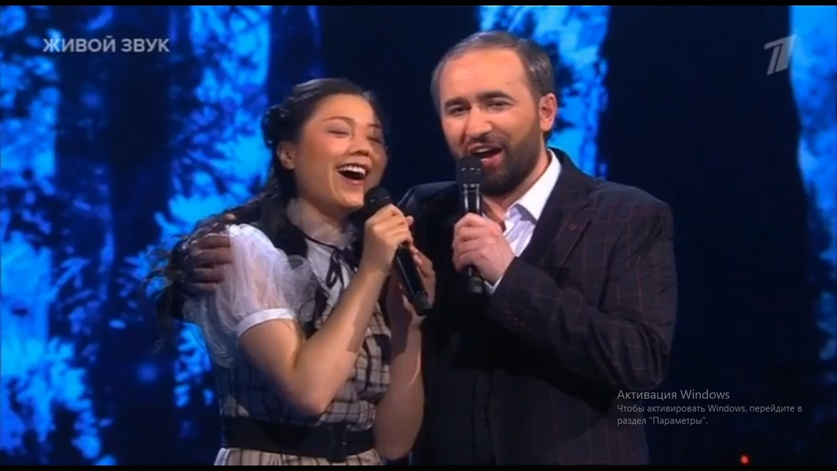 Кадр передачи. Фото автора. 