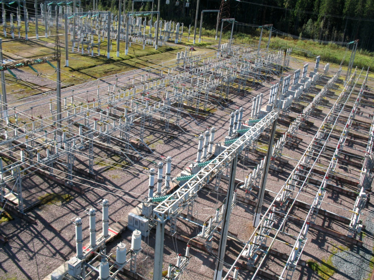    Подстанция в Приладожье. Фото: Карельский филиал компании «Россети Северо-Запад»