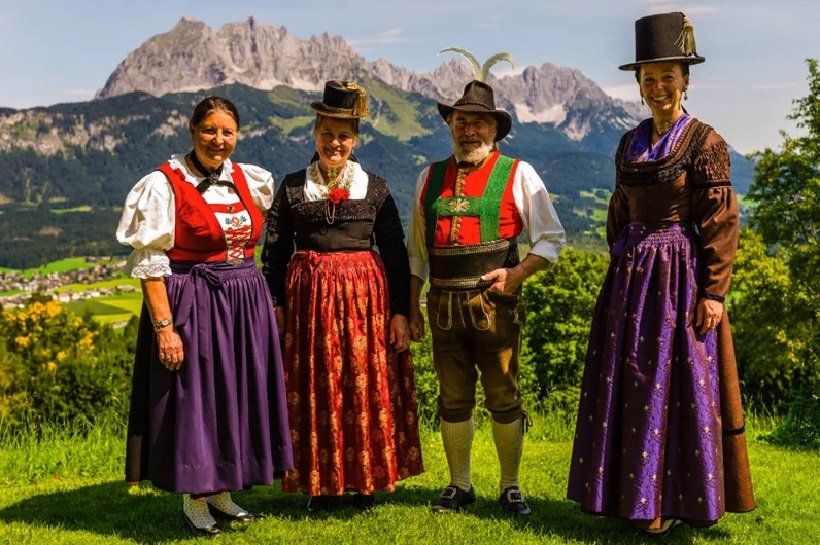 Тирольский национальный костюм (Австрия)