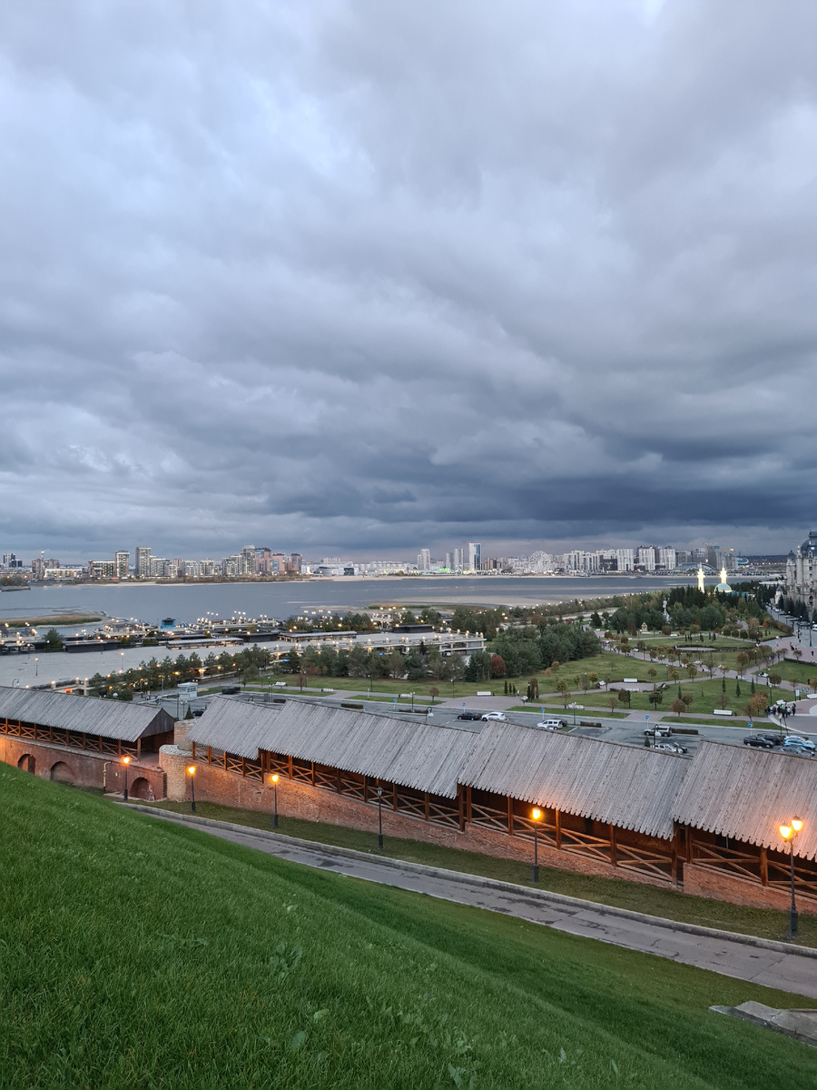 Вид на город с кремля