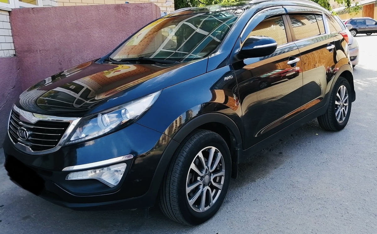 Киа Спортедж 3, 2011 г., полный привод, бензин, коробка автомат.