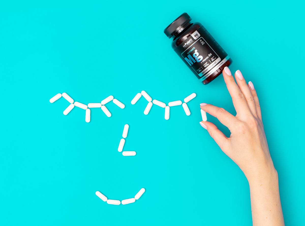 Хелат (глицинат) магния с витамином В6